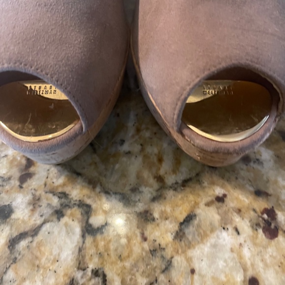 Stuart Weitzman Wedge Corkscrew Heel - Picture 3 of 7